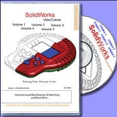 SolidWorks Video Tutorial Volumes 1-5 [1 DVD] + 1 Year Online Library Subscription