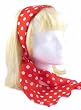 Head Band - Polka Dots ~ Red and White
