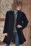 Women's Full Sheared Beaver Swing with Wing Collar