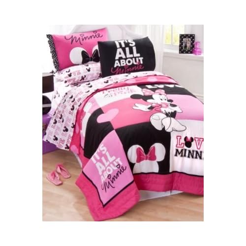 minnie mouse full bed set