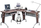Large CORNER COMPUTER DESK by Piranha Trading Ltd with FREE EXPEDITED DELIVERY (PC21w)