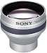 Sony VCLHG2025 Telescopic Conversion Lens for DCR-DVD101, 201, 301, 105, 205, 305, DCR-HC21, 32, 43, 26, 36 & 46 Camcorders