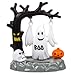 HALLOWEEN SOLAR POWERED - SWINGING GHOST - HOLIDAY DANCING MOVING MONSTER TOY DECORATION