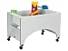 Jonti-Craft 2857JC114 Space Saver Sensory Table, Orange Banding