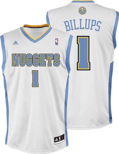 Chauncey Billups White Adidas NBA Revolution 30 Replica Denver Nuggets Youth Jersey
