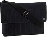 Jack Spade Pinstripe Computer Field Bag,Navy,one size