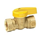 Buy Homewerks VGV-1LH-B3B Premium Gas Ball Valve, Female Thread x Female Thread,... by Homewerks