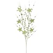 Pack of 6 Lime Green Sparkle Star & Berry Decorative Sprays 34"