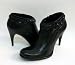 michelle K Sandy Leather Ankle Boot
