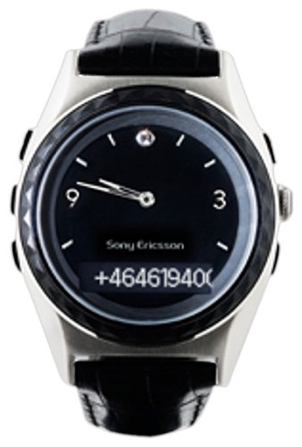 SonyEricsson MBW-200 Evening classic Bluetooth Uhr schwarz SonyEricsson MBW-200 Evening classic Bluetooth Uhr schwarz