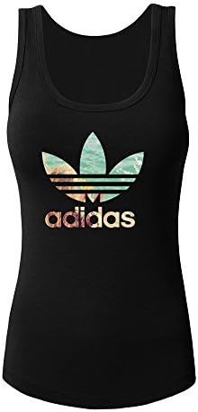 Printed Adidas Logo Women's Sleeveless Shirts Tank Top