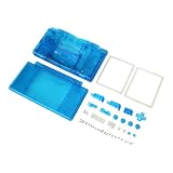 Housing Case Cover shell for Nintendo DS lite NDSL Transparent Blue color