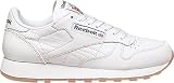 Reebok Women's Classic Leather Sneakers,White/Gum,9.5 M