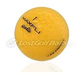 Maxfli Noodle Ice - Yellow Crystal 1st Quality Golf Balls (6 Dozen) by