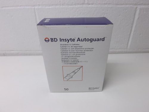 Lot of 50 BD Insyte Autoguard 381423 Shielded IV Catheter T43508