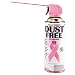 Read Right Pink Ribbon Compressed Gas Duster Extension Wand 10oz Cans 6 Per Pack Ozone Safe