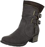 Rieker 92561-25, Damen Fashion Halbstiefel & Stiefeletten, Braun (schoko/kakao 25), EU 36