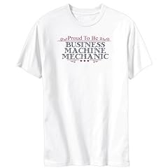 Proud To Be A Business Machine Mechanic Berufe Herren T-Shirt (Wei�, Gr��en X-Small - XXX-Large)