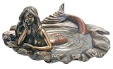 Art Nouveau Mermaid Tray - Collectible Figurine Statue Sculpture