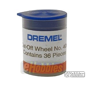 Buy Dremel 409 15 16-Inch Cut-off Wheels - Pack of 36 now!