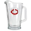 Minnesota Twins 60oz Glass Pitcher - Primary Logo MLB Baseball
