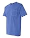 Comfort Colors Men's 6.1 oz. Garment-Dyed Pocket T-Shirt (6030CC) -FLO BLUE -XL