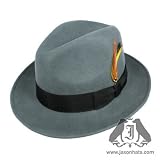 Jaxon Crushable Pinch-front Fedora