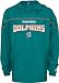 Miami Dolphins Aqua Youth Goldie Packable Jacket