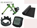 2009 Kurt Kinetic Road Machine Fluid Trainer, Riser Ring,Watt Computer, and Kinetics Floor Mat Package