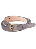 American Apparel Skinny Suede Belt