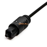 Cmple - TOSLink Optical Digital Audio Cable SPDIF Dolby Digital DTS - 1.5 ft
