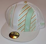 New York Yankees New Era White Green Fitted Hat Cap