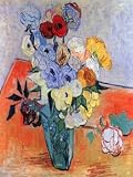12X16 inch Van Gogh Canvas Art Repro Still Life with Anemones