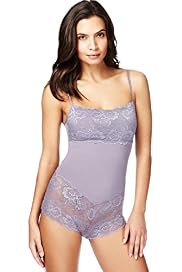 Light Control Floral Lace Soft Shaping Teddy