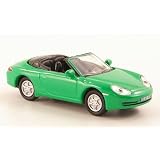 Porsche 911 Cabriolet, verde chiaro, modello di automobile, modello prefabbricato, Schuco 1:87di Schuco
