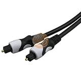 Ultra Series - (12 ft / 3.7m) Digital Optical Audio TosLink Cable - Male for Sony PS3 /Male for Sony