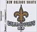 New Orleans Saints Super Bowl XLIV Champions Small Static Cling