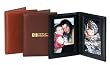 Genuine Leather Double 4 X 6 Picture Frame