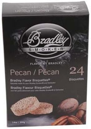 Bradley Technologies Smoker Bisquettes Pecan (24 Pack) by Bradley Smoker