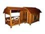 Merry Pet The Barn Wood Pet House, Large