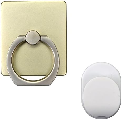 Ring Grip, Cell Phone and Tablets 360 Degree Anti Drop Phone Stand for iPhone 6/iPhone 6s/iPhone 6 Plus/iPhone 6s Plus/Oneplus 1/Oneplus 2/Moto X/Moto G/Alcatel idol3/LG G4 (Champagne)