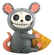 Muenster the Mouse Figurine (H: 3" x L: 2.75" x W: 2" & 0.25 lbs)