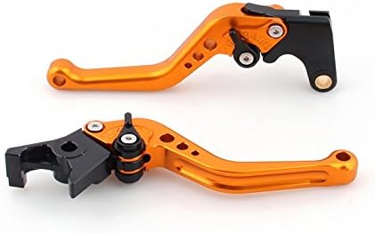 Areyoushop Short Brake Clutch Levers Yamaha YZF 1000 R1 2009-2012 Gold