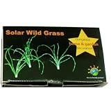 Wild Grass Solar Garden Lights (3 LED Lights). Christmas Garden Outdoor Lighting and Decorations.