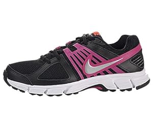 Nike Women's Downshifter 5 Running Shoe,Black/Fireberry/Bright Crimson/Metallic Silver,8 B US