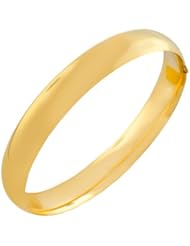 14 Karat Yellow Gold 10-mm Classic Bangle (Size 8)