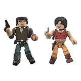 Sony Minimates Exclusive Mini Figure 2Pack Nathan Drake Chloe Frazer Uncharted