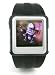 MP3 and MP4 Player Music and Video Entertainment Sports Watch With Black Plastic Strap