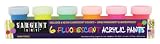 41yXOMimugL. SL160  Sargent Art 66 5521 6 Jar Fluorescent Acrylic Set