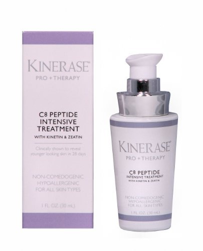 Kinerase Pro + Therapy C8 Peptide Intensive Treatment With Kinetin and Zeatin, 1-Ounce